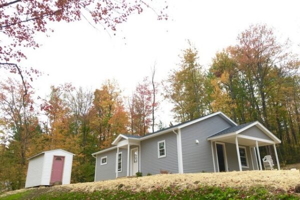 A Habitat home on Bordeaux Lane in Richmond Vermont