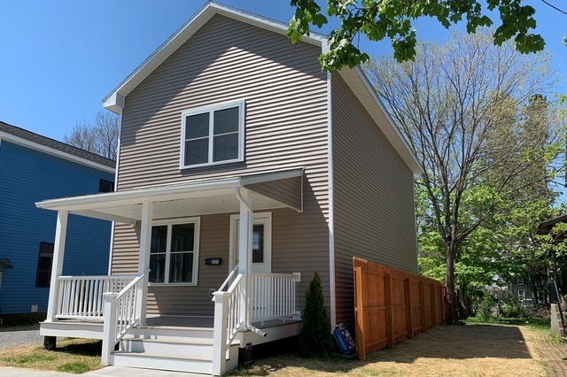 A Habitat home on Elmwood Ave in Burlington Vermont