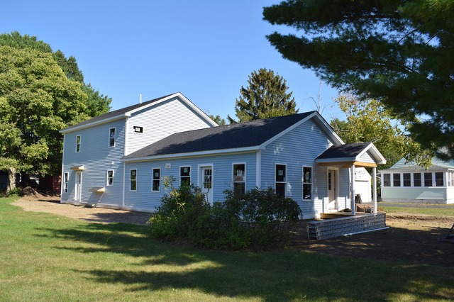 A Habitat duplex on Staniford Road in Burlington Vermont